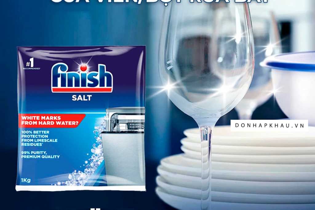 Máy rửa bát báo hết muối – Nguyên nhân và cách xử lý